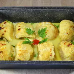 Oven-Baked Roulade with Cheese