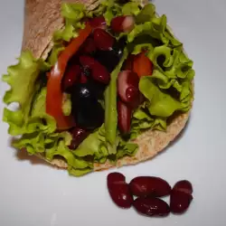 Tacos with olives