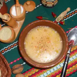 Soup with Peppers without Meat