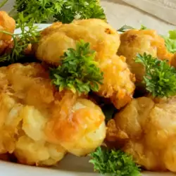 Breaded Vegetables with Baking Powder