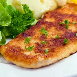 Fried Chicken Breasts with Parsley