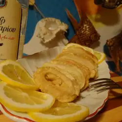 Breaded Calamari with Lemons