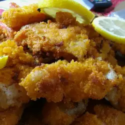 Breaded Fish with Eggs