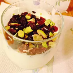 Cream with Pistachios