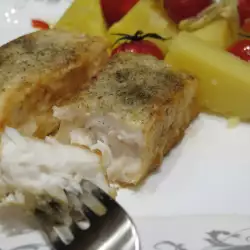 Fried Fish with olives