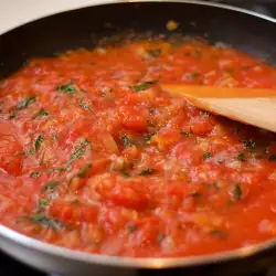 Pepper Stew with Tomatoes