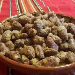Chicken Hearts with Flour