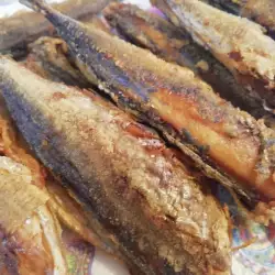 Fried Fish with beer