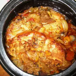 Pork with Sauce and Onions