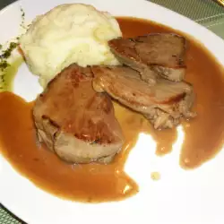Oven Baked Pork Fillet with Sauce