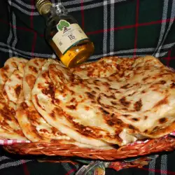 Bulgarian Flatbread with olive oil