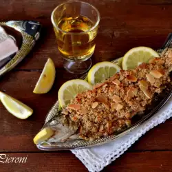 Baked Fish with almonds