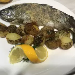 Easy Baked Trout Dinner