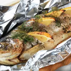 Oven-Baked Trout with Olives