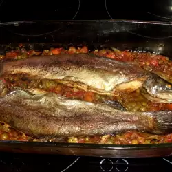 Fish in oven with Onions