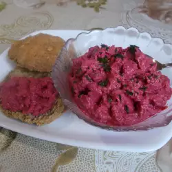 Pâté with cheese