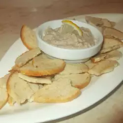 Pâté with mayonnaise