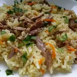 Oven-Baked Duck with Rice