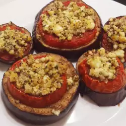 Roasted Eggplant with Tomatoes