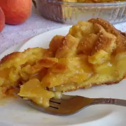 Egg-Free Dessert with Peaches