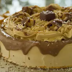 Egg-Free Cake with Peanut Butter