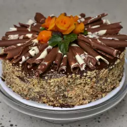 Cake with Peanuts