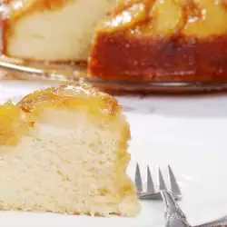 Egg-Free Cake with Apricots