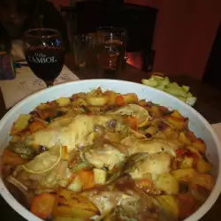 Potatoes with Meat and White Wine
