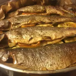 Oven-Baked Trout with White Wine