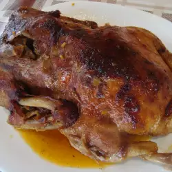 Oven-Baked Duck with Vegetables
