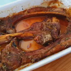 Oven-Baked Lamb with Wine