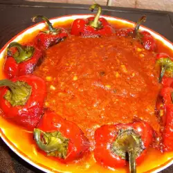 Roasted Peppers with a Garlic Tomato Sauce