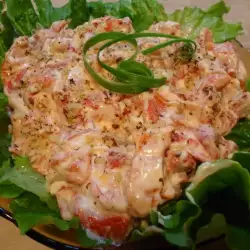 Lettuce Salad with Peppers