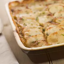 Gratin with butter