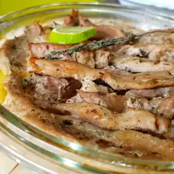 Roasted Pork with white wine