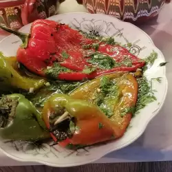Roasted Red Peppers with Garlic