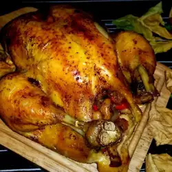 Stuffed Chicken with Olive Oil
