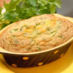 Soufflé with zucchini