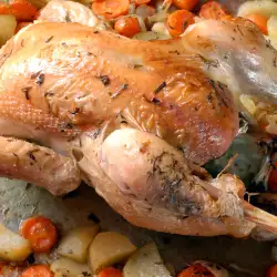 Stuffed Chicken with Vegetables