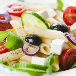 Salad with Olive Oil