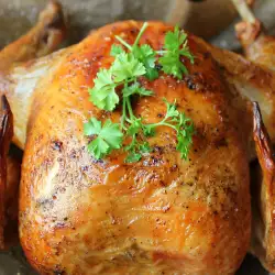 Oven-Baked Chicken with Garlic