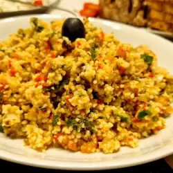 Tabbouleh Salad with Mixed Green Spices