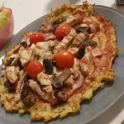Flourless Pizza with Cauliflower Base