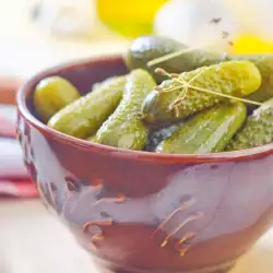 Greek-Style Pickled Gherkins