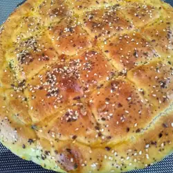 Flatbread with milk