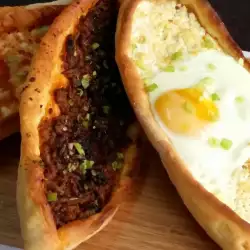 Cheese and Minced Meat Pide