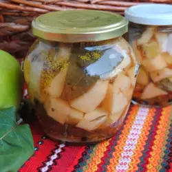 Spicy Pickled Quince