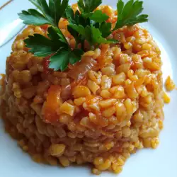 Pilaf with tomatoes
