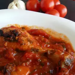 Chicken drumsticks with Tomatoes