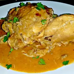 Stewed Chicken with onions